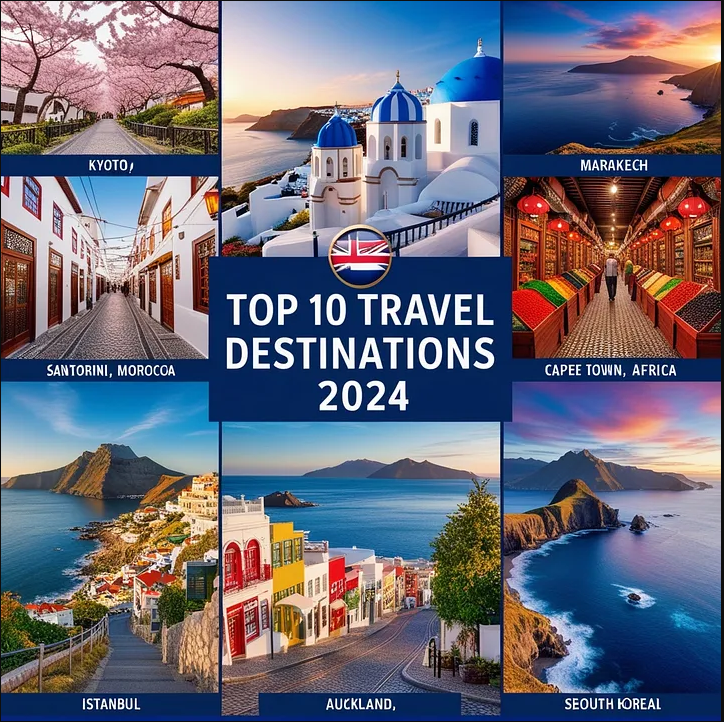 Top 10 Travel Destinations for 2024: Your Ultimate Guide to Unforgettable Journeys